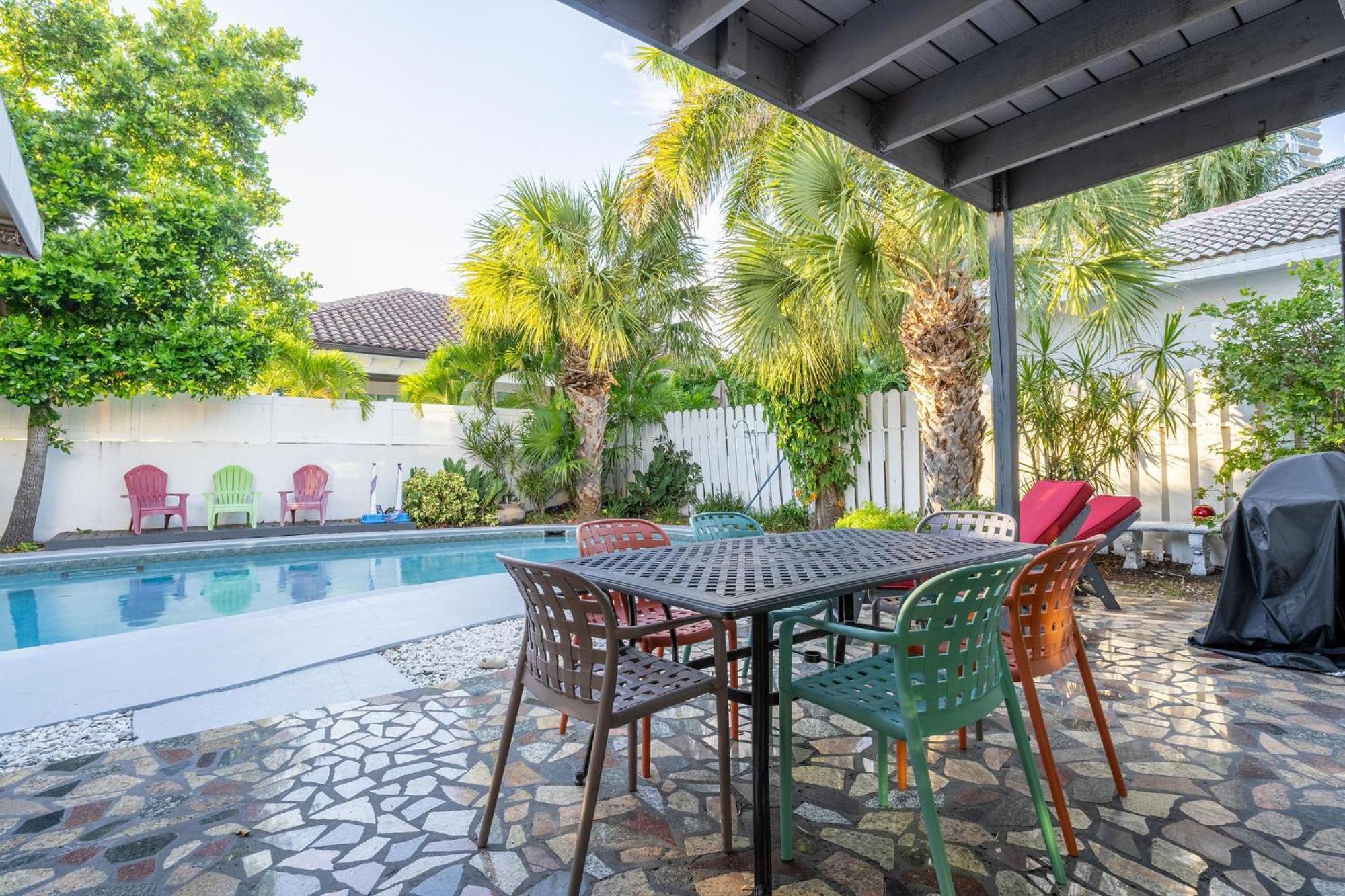 4 Bed/4,5 Bath Beach House فورت لودرديل المظهر الخارجي الصورة